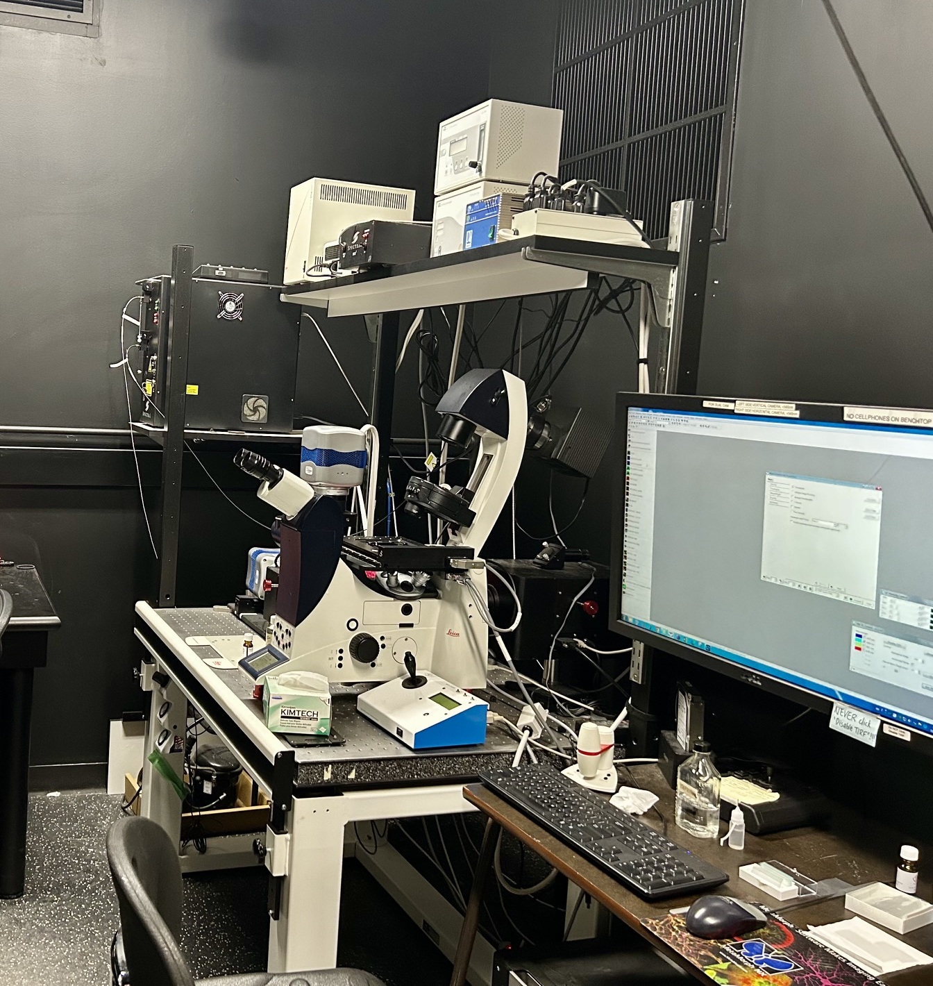 Research instrumentation in the Pan Lab