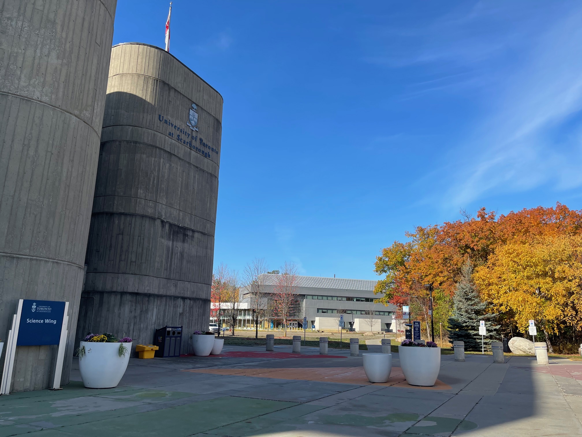Campus environment at the University of Toronto Scarborough